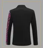 Brillant Rose Or Paillettes Blazers Mâle Chanteur Bar Concert Paillettes Costume Veste Manteau Soirée Hôte Paillettes Casual Manteau De Mariage Smoking