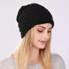 Beanie/Skull Caps Fashion Women Beanies Skallies Hat Cap Lady Apring Autumn Winter Solid Sticked Hollow Out Casual Bone Soft For Female Chur