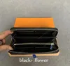 Mode kvinnliga plånbok läder plånbok ensamstående blixtlås plånböcker dam damer lång klassisk handväska med kort 60017 orange låda
