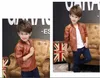 الأولاد بو الجلود 2018 Big Boy Casual Coats Kids Zipper Outwear Black/Brown 100-160cm Retail