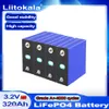 Liitokala 3 2V 300AH 310AH LIFEPO4 Cellbatterier DIY 12V 24V 320AH Laddningsbart batteripaket för elbil RV Solenergi Sto273C