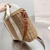 Summer Tote Bags Women Fashion Handbag Vacstion Shoulder Bagss Designer Brand Crossbody Female Woven Basket 220324