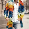 Costumes pour hommes Blazers Manteau de couture à la mode pour hommes Revers mi-long à manches longues 220823