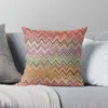 Funda de almohada Missoni Home Zigzag Throw Dormitorio Sofá Cama de anime Funda de almohada de moda CasePillow2471