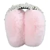 Berets Soft Plush Earmuff Multicolor Elegant Pearl Bead Ear Warmers Winter Muffs For Women Girls Earmuffs KidsBerets
