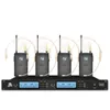 Microfones Profissional UHF Wireless Microfone Sistema Handheld Lavalier Home Karaoke Party Stage