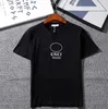 2022SS Deisgner Erkek Kadınlar Mektup Baskı Tişörtleri Siyah Moda Tees Yaz Top Kısa Kollu Asya Boyutu S-XXL