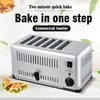 Kitchen Toaster Maker Stainless Breakfast Grilled Toaster Home Automatic Toast Sandwich Machine