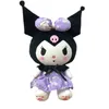 Anime Kuromi Plush Doll Lolita Princess Dress Melody Cute Little Devil Ragdoll Doll