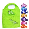 Foldable Shopping Bag Carrier Bag Reusable Nylon Tote Large Capacity Supermarket Shopper Portable Recyclable Groceries Handbag