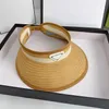 Frauen handgefertigte Strohhüte Anti-UV-Sonnenvisor Dreieck Natural Raffia Cap Sommer im Freien im Freien Sonnenschutz Weitkrempe leerer Top Beac223e