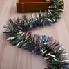 Decorações de Natal 5cm/7cm/9cm Decoração Tassel Tassel Paper Ribbon Garland Tree Ornaments Cane Tinsel Xmas SuppliesChristmas