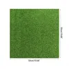 Decorative Flowers & Wreaths 1Pcs 50x50cm Artificial Grassland Simulation Moss Lawn Turf Fake Green Grass Mat Carpet DIY Micro Landscape Hom