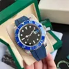 Sapphire Men Automatic Watch 2813 Машина 40 -мм ремень Новый стиль водонепроницаемый супер -светящийся случай из нержавеющей стали Montre de Luxe