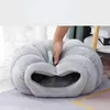 Soft Plush Pet Cat Bed dog kennels Puppy Sofa Cushion Bag houses Mat nesk Basket cage crate puppy Cave Furry Warm 220323