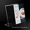 Tabel Stand A4 Menu Display Stand Frame Foto Holder