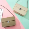 Square Bag Casual Fashion Diagonal Women's Single Shoulder Bag 2022 New Horizontal Simple Versatile Chain Bags