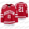 Mit 2021 Boston University Terriers Jersey Chad Krys Bobo Carpenter Max Willman Gabriel Chabot David Farrance Nico Lynch Shane Switzer Ty Amonte