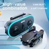 Intelligent UAV 4DRC V20 Drone 4K Profesional HD Dual Camera FPV Drone Hoogte Keep drones Pography RC Helicopter Foldable Quadcopter Dron Toy 220830