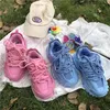 Lovely Pink Chunky Sneakers Donna Spessa suola Scarpe sportive per ragazze Verde brillante Moda Casual Scarpe da papà Calzature femminili 220513