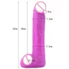 Massageador de brinquedos sexuais Dildo Toy Preço enorme pênis de silicone para mulheres e meninas