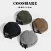 Beanie Thin Style Quick Dry Hat Maschio Summer Local Ruffian Hats Beanie Landlord Female Retro Hip Hop Yuppie Cap Fashion Brand Guapskin Skull Caps