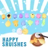 50 5PCS Mochi Squishies Kawaii Anima Squishy Toys For Kids Antistress Ball Squeeze Party Favors Stress Relief Birthday 220608