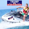 3x9inch Trump 2024 US -amerikanische Wahlwagen -Auto -Stoßstangenflaggen Aufkleber Hausfenster Laptop Aufkleber Take America Back Keep America Great Aufkleber FY3749 F0608G1