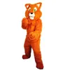 Nouveaux costumes de mascotte de chat à cheveux longs de haute qualité pour adultes Circus Christmas Halloween Outfit Fantaisie Robe Fantaisie