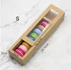 Macaron Box Cake Boxes Home Supplies Paper Chocolate Boxes Biscuit Muffin Box Bakeware Packaging Holiday Present Box7346397