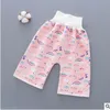 Kids Skirt Floral Print High Waist Diaper Skirt Diaper Pants for Girls and Boys ML 012Years 220720