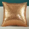 CUSHIONDECORATIVE PALLOW Party Shining paljetter Skam Sparkly Golden Festival Dekorativ kuddefodral DECO -täckning för sofacushionde2174266