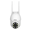 QZT PTZ caméra IP WIFI extérieure 360 ° Vision nocturne caméra de vidéosurveillance Surveillance vidéo étanche SriHome caméra de sécurité à domicile en plein air AA220315
