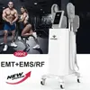 Salon HIEMS MAX4 Powerful body shape with RF 4 handles high intensity Muscle built Stimulator Body Slimming Machine Fitness Fat Burning Device 200 HZ