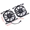 FANS SOĞUTMASI Çift 85mm 4pin Soğutucu Fanı Galax GeForce GTX 1660 RTX 2060 2070 Grafik Kartı Soğutma Dropfans