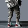 11 BYBBS DARK Détachable MultiPocket Cargo Pants Hommes Harajuku Hip Hop Streetwear Joggers Homme Taille Élastique Pantalon De Jogging Techwear 220705