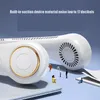 Ventilatore portatile per il collo Strumento di bellezza per la casa Elettrico senza fili ricaricabile USB Mini ventilatori personali senza lama Appeso dispositivo di raffreddamento del collo per gli sport all'aria aperta