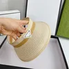 Top Caps Tasarımcı Kova Şapkası Erkek Tasarımcıları Caps Visor Güneş Şapkaları Beyzbol Kapağı Kadınlar Yaz Kapakları Mektup Kalınlaştırılmış Açık Mekan 2203224D313V