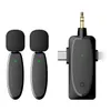 Mini Microphone sans fil 2.4G pour téléphones iosandroid, 3 en 1, Lightning type-c, 3.5mm, Smartphones, appareil photo DSLR, ordinateur de bureau, ordinateur portable, micro AP003