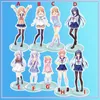 Kreki Anime Stand and First Love zostaną siostrą Shinobu Tokitani Yuuka miyamoto akrylowa figura Dekoracja Dekoracja pulpitu 15cmkeychains