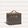 Luxurys Designers Cosmetic Bag WalletsカードホルダーGy Muse Vanity Case Cross Body Tote Key Hangbag Card