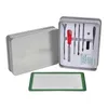 USA Stock Rosin Tool Kit Sac Accessoires Concentr￩ Collection de carvure Nettoyage avec casse de silicone Mat Metal Dab Tools