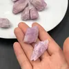 Dekorativa föremål Figurer Partihandel 50G/100G Lot Bulk Purple Spodumene Kunzite Natural Stone Rough Quartz Crystal Prov Mineral Heal