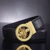 new belt Belts designer belt Men's leisure little bee automatic buckle men's business versatile real cowhide235o