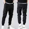 Printemps été survêtement hommes vêtements de sport tactiques garçons Harem Cargo pantalon Jogging pantalon hommes survêtements grande taille 5xl 220815