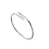 2023 Nytt designer Nail Classic Couple For Womenmen High Quality 316L Titanium Steel Armband Jewelry Gift