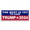 2024 Trump Campaign Sticker Save America Again Adesivi Paraurti per auto Decalcomanie per laptop Trump American President Election Label BH6701 TYJ