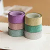 Flash Powder Lathesive Tapes Hand Account DIY SCRAPBOOK DIARY ملونة ملصقات ورق ملصق ملصق Decoration Decoration Decoration 2016 BH7017 TYJ