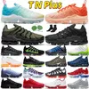 2024 2022 TN plus running shoes Black Atlanta Cherry Black Royal Digital Camo Hyper Blue bleached Bumblebee active fuchsia men women mint orange white Breathable S1