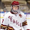 Nik1 Vintage Rare Boston Eagles College Matt Price Hockey-Trikot Stickerei genäht Passen Sie Ihren Bedarf an Nummer Name 18 Alex Newhook Jerseys oben an